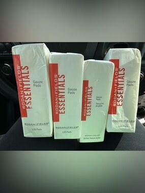 Rodan + Fields Essentials LOT Of 4 Gauze Pads 120 Pads New Sealed In packaging